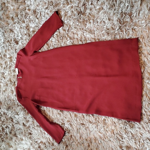 Babaton 1-01 Wilhelmina dress in red row - Picture 9 of 17